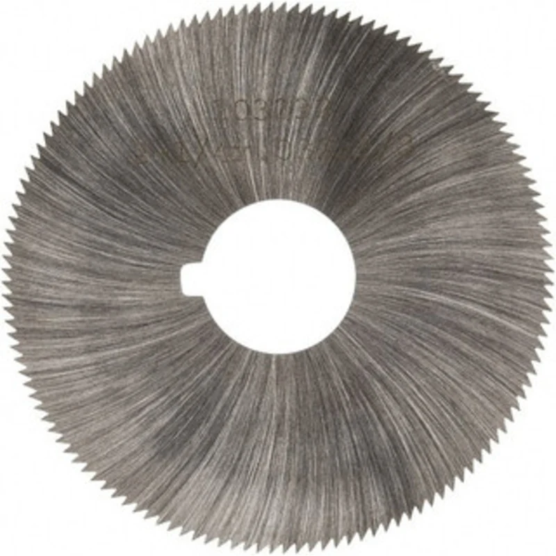 Made in USA 2-1/4 x 0.032, 5/8 Arbor, 132-Tooth High Speed Steel Slitting & Slotting Saw Uncoated, RH Cut, Straight T...
